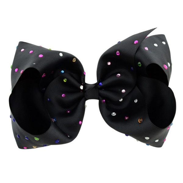 8-large-jojo-unicorn-bow-with-hair-clip-for-girls-kids-handmade-metalic-printed-ribbon-knot-jpg_640x640-jpg Haarschleife Kurla mit buntem Strass in schwarz