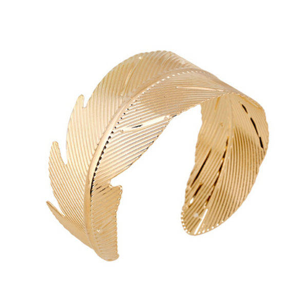 zoshi-gold-color-leaf-opening-bangle-charms-punk-cuff-bracelets-bangles-for-women-pulseira-feminina-fashion-jpg Armreif Leava gold für Bauchtanz