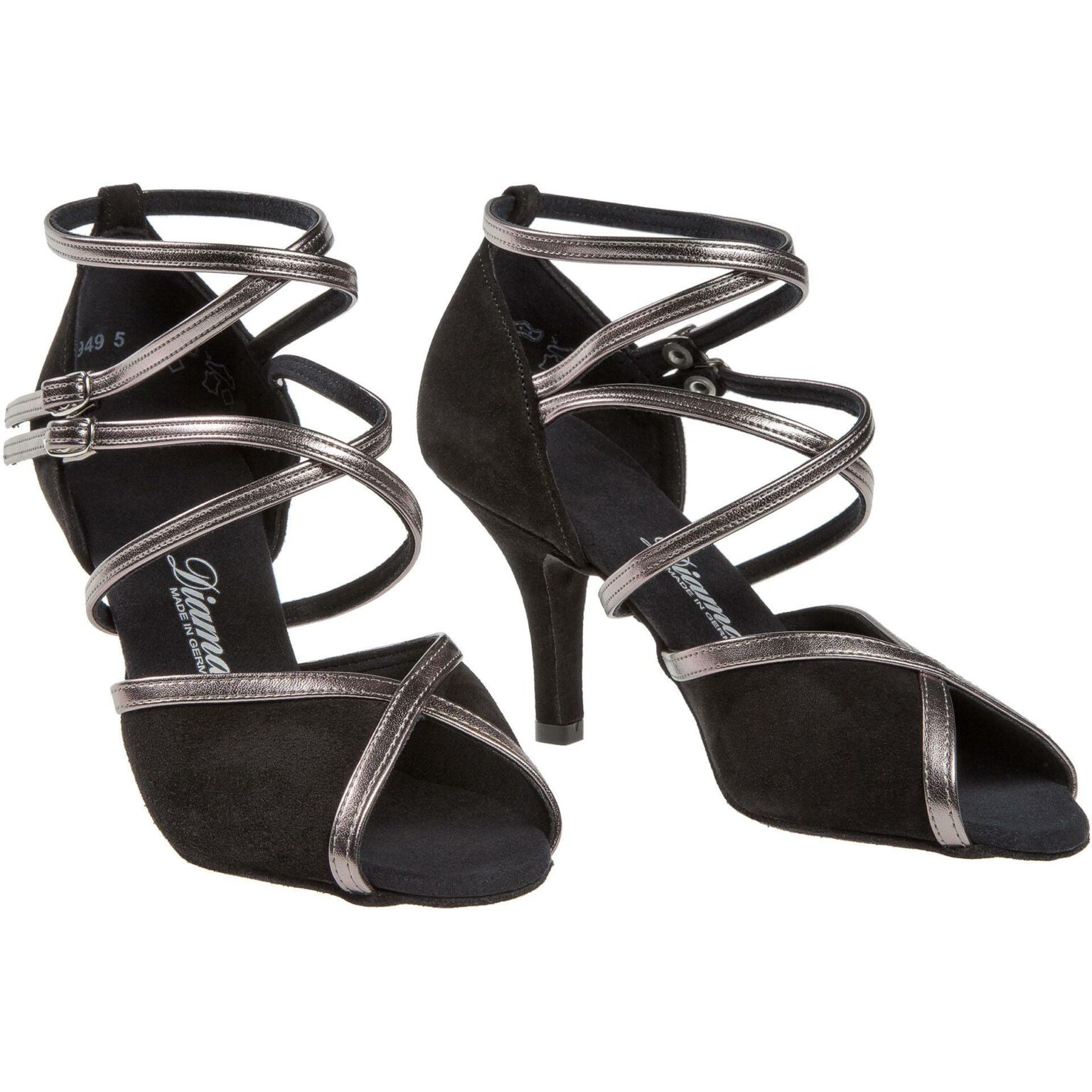 Diamant Diamant Damen Tanzschuhe 058-080-034, Chaussures de Danse de salon femme