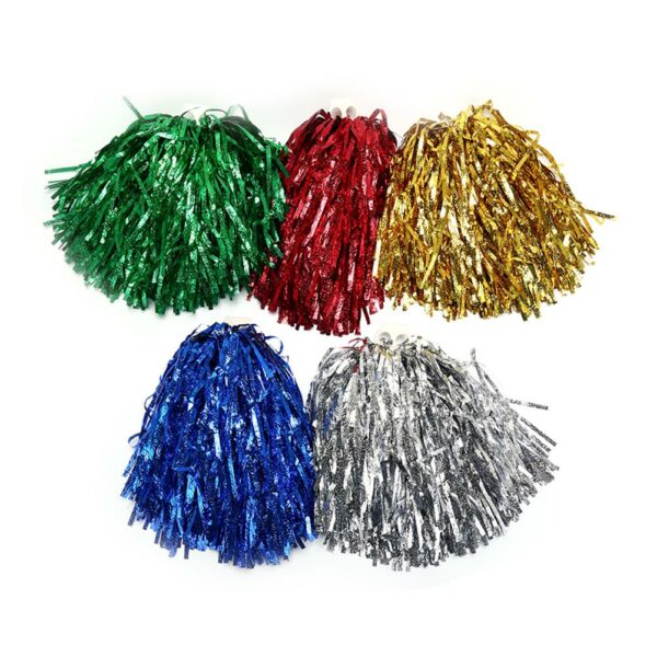 Game Pompoms Cheap Practical Cheerleader 's Cheering Pom Poms